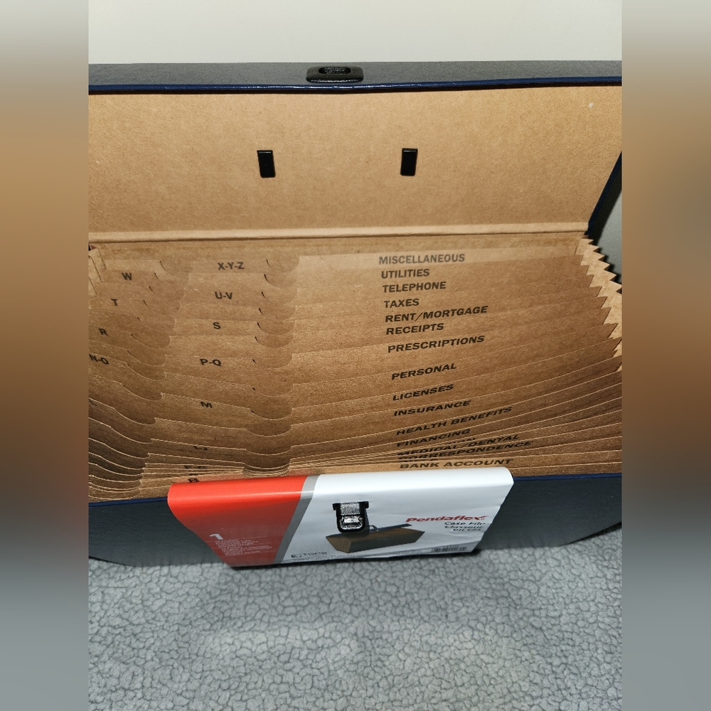 Navy Case File Box - Picture 2 of 5